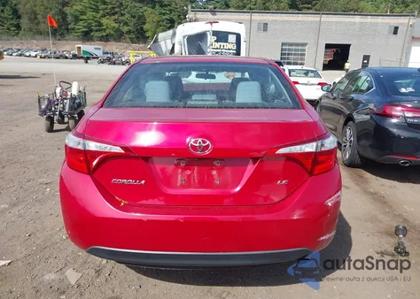 2014 Toyota Corolla Le из США, поврежденный, VIN 2T1BURHE1EC218818